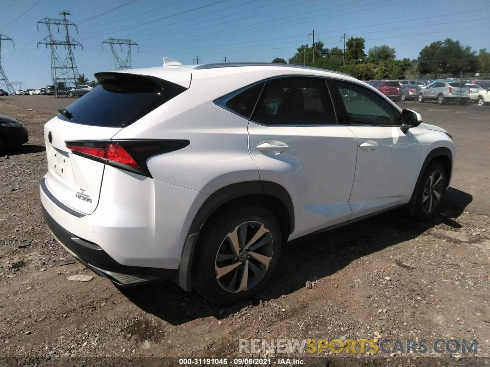 4 Photograph of a damaged car JTJBARBZ1K2202470 LEXUS NX 2019