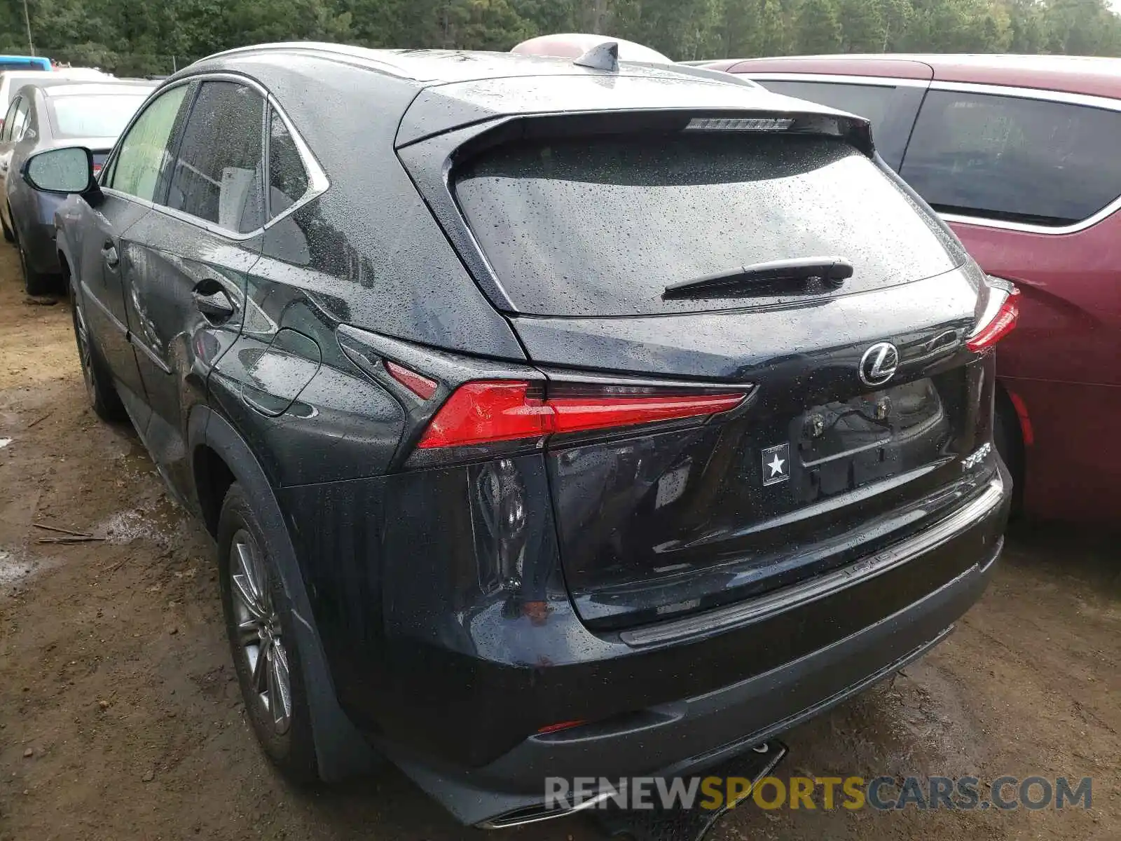 3 Photograph of a damaged car JTJBARBZ1K2205952 LEXUS NX 2019