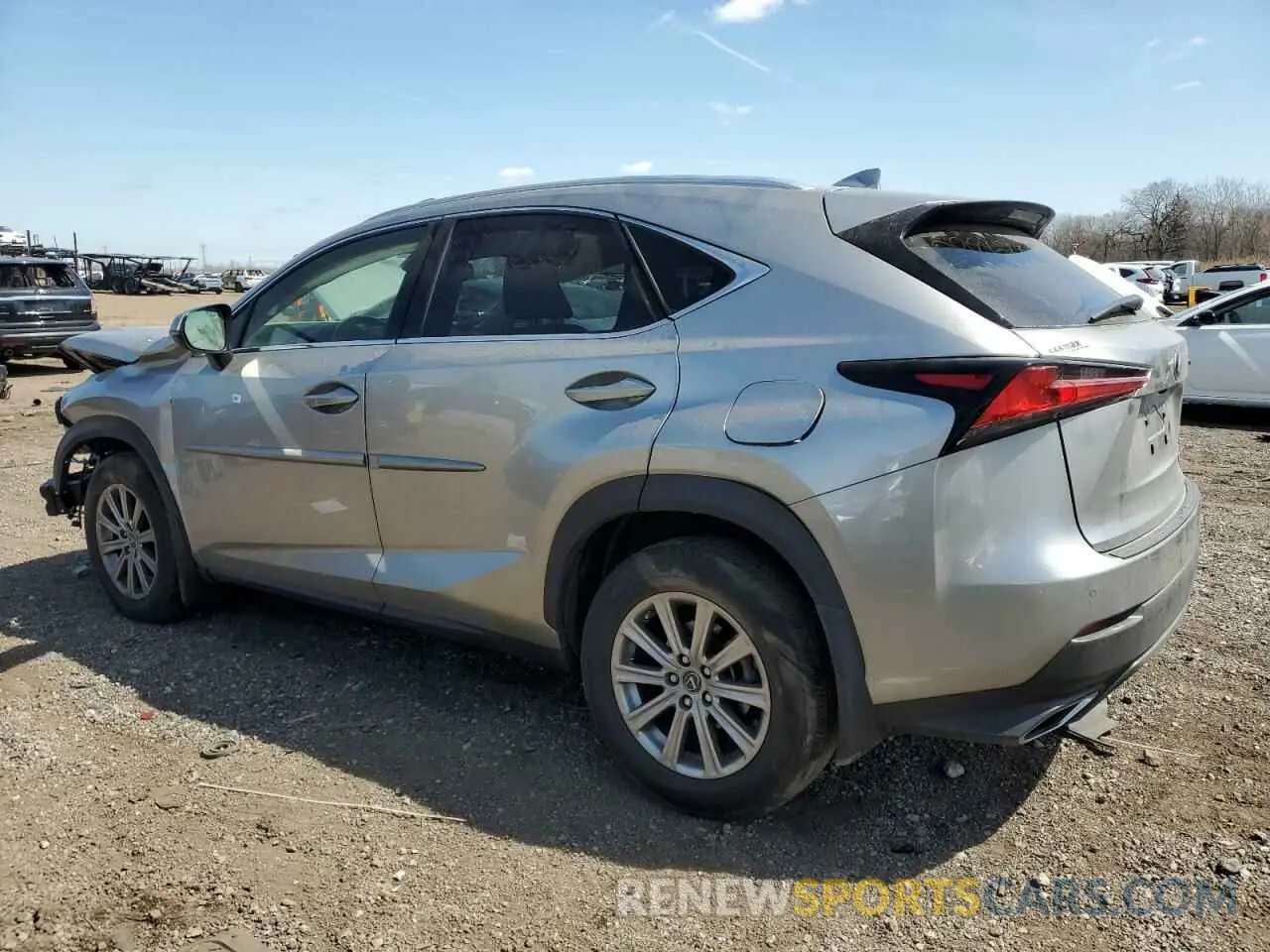 2 Photograph of a damaged car JTJBARBZ1K2209595 LEXUS NX 2019
