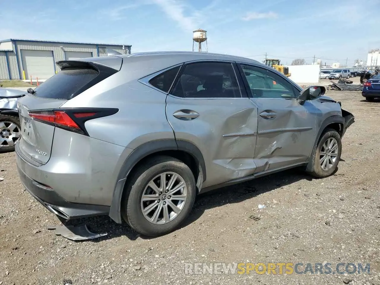 3 Photograph of a damaged car JTJBARBZ1K2209595 LEXUS NX 2019