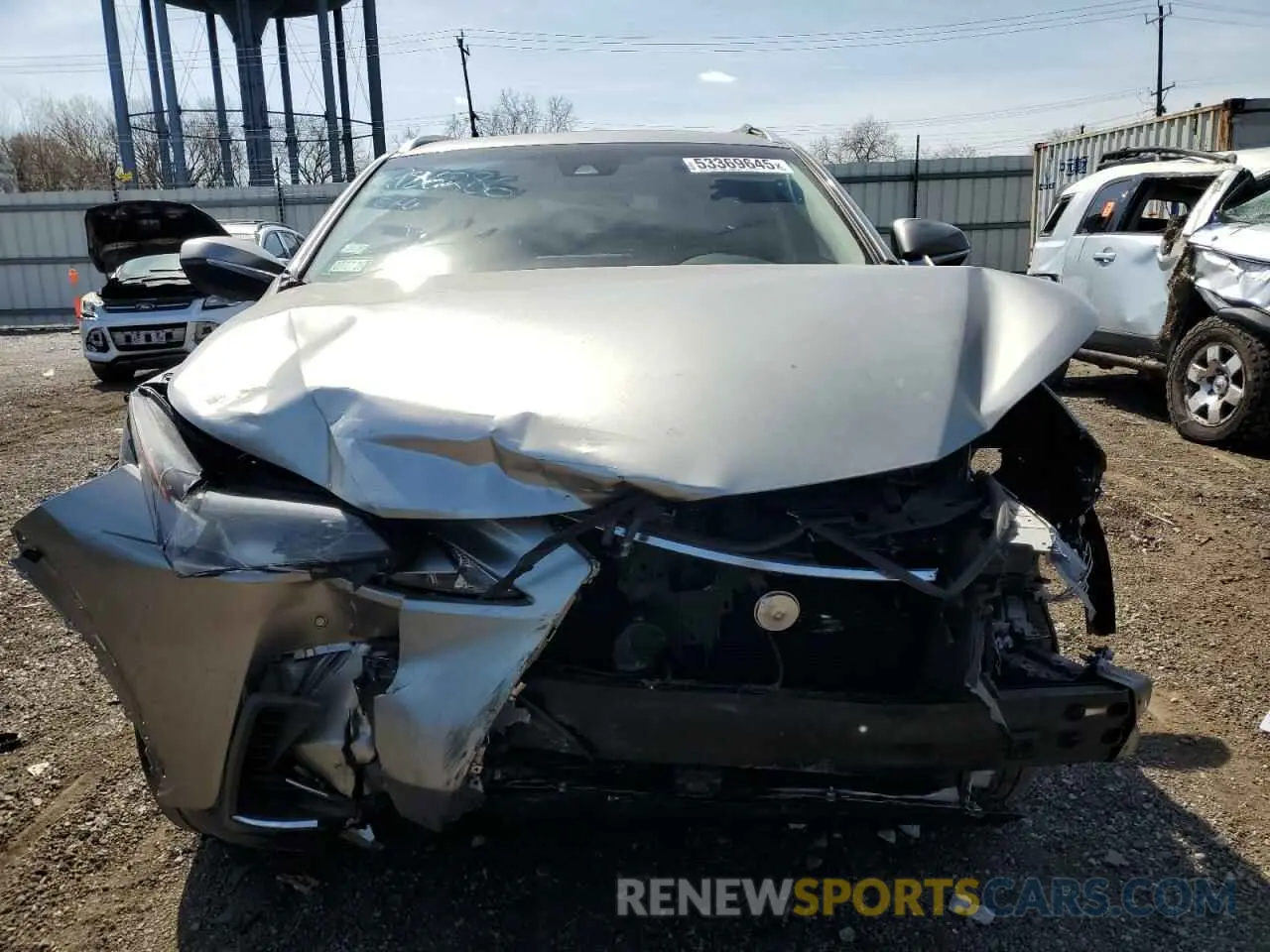 5 Photograph of a damaged car JTJBARBZ1K2209595 LEXUS NX 2019