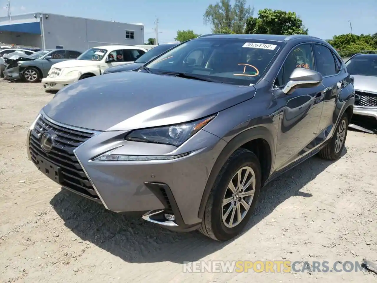 2 Photograph of a damaged car JTJBARBZ2K2180091 LEXUS NX 2019