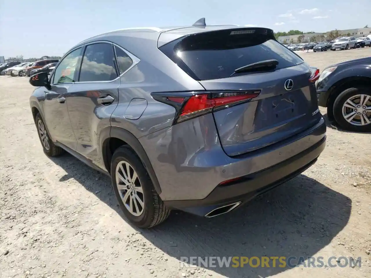 3 Photograph of a damaged car JTJBARBZ2K2180091 LEXUS NX 2019