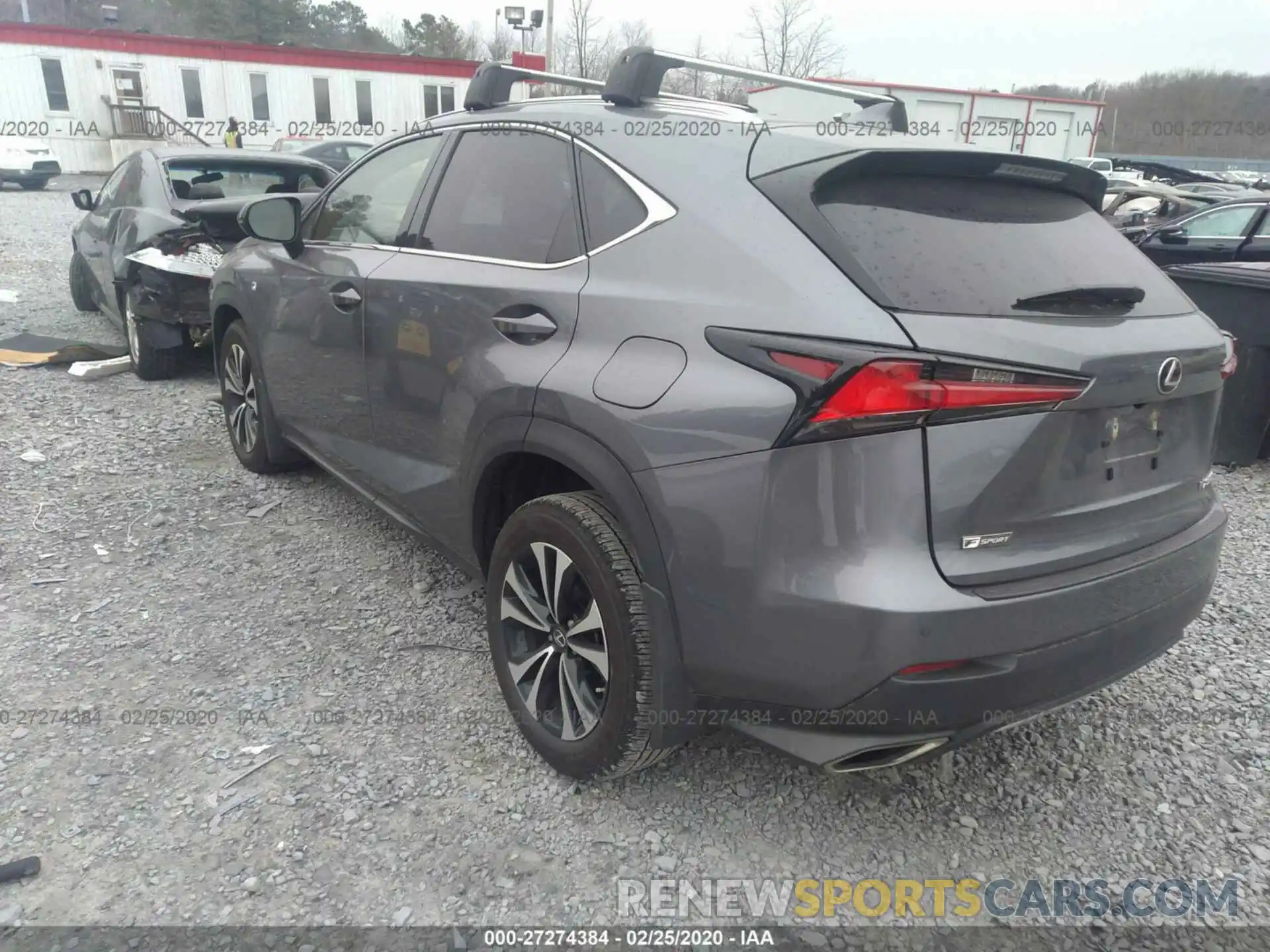 3 Photograph of a damaged car JTJBARBZ2K2192239 LEXUS NX 2019