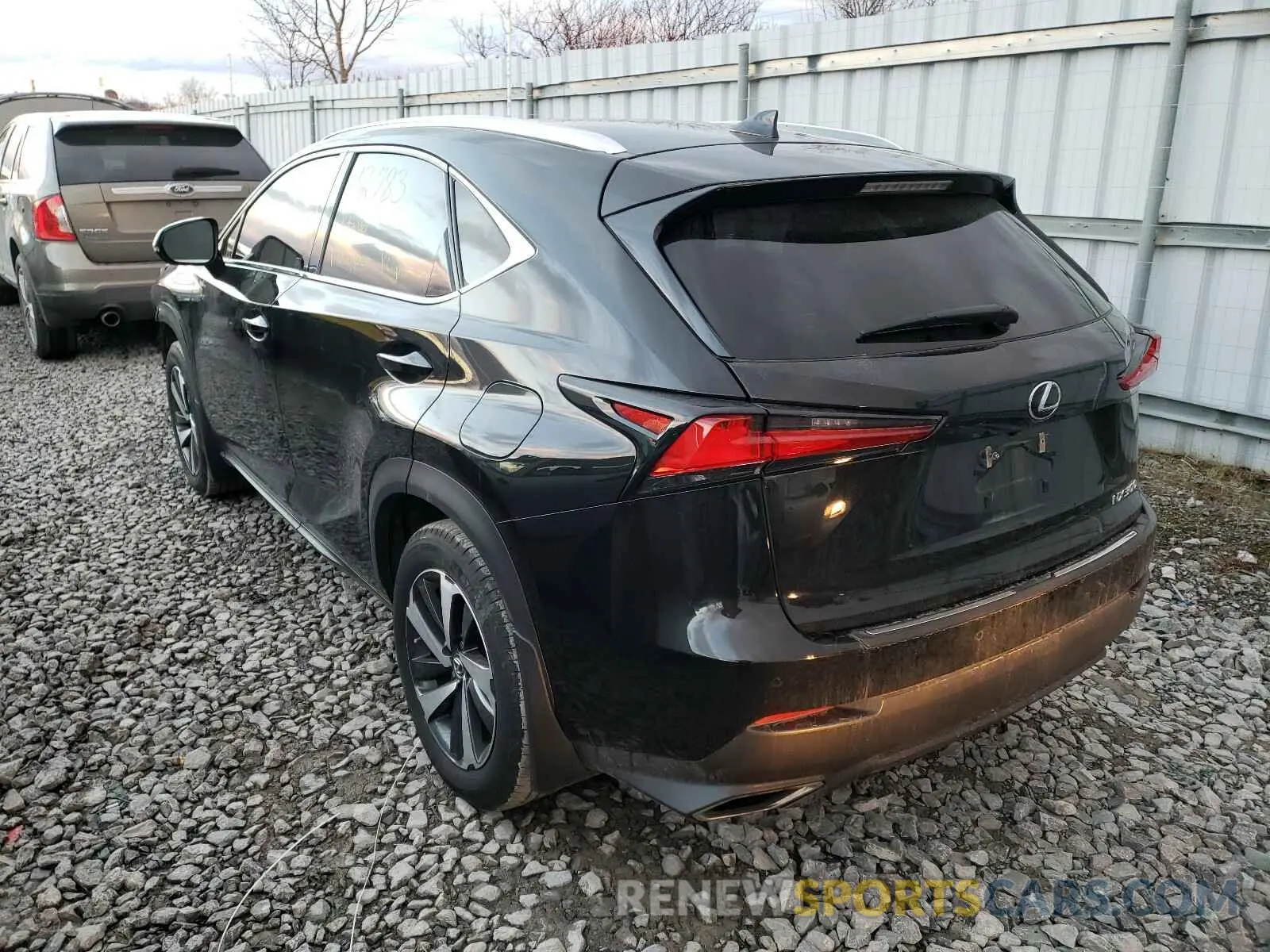 3 Photograph of a damaged car JTJBARBZ2K2193391 LEXUS NX 2019
