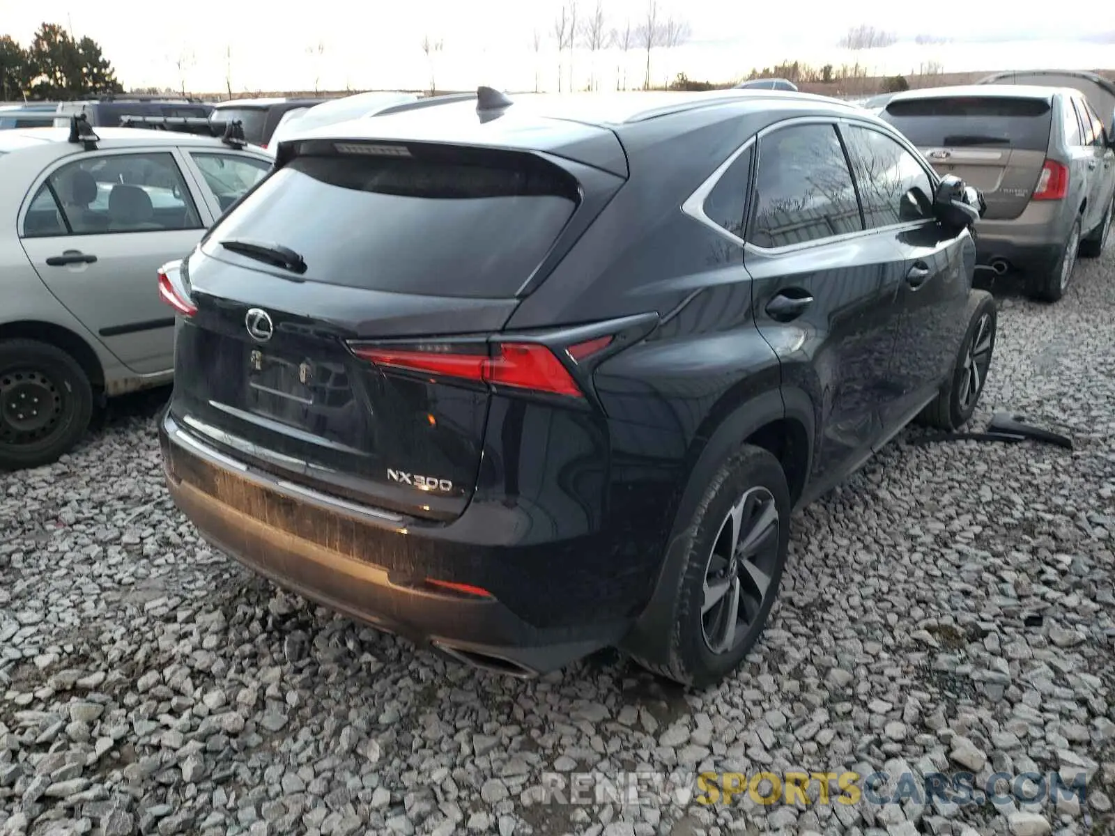 4 Photograph of a damaged car JTJBARBZ2K2193391 LEXUS NX 2019