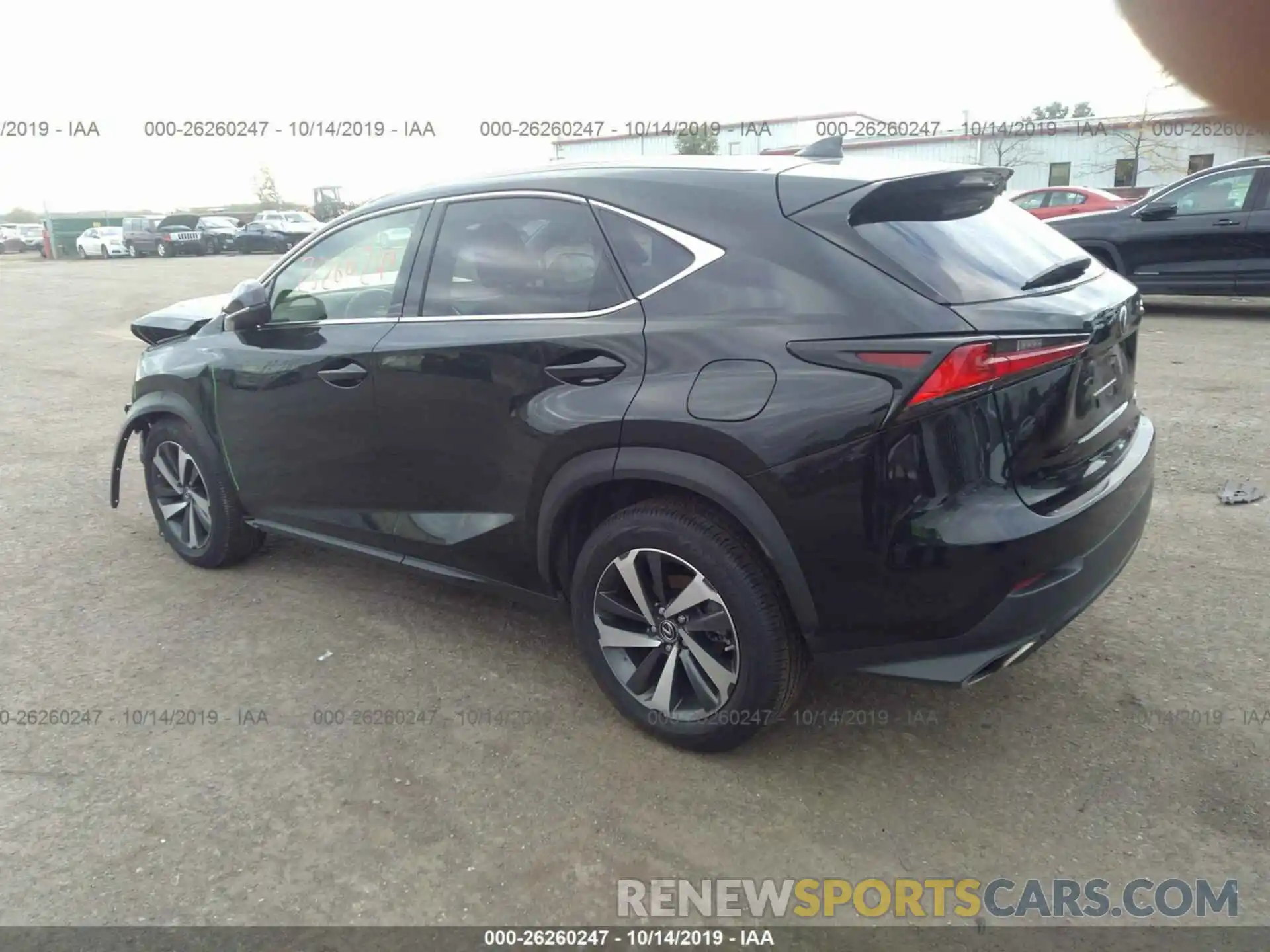 3 Photograph of a damaged car JTJBARBZ2K2193536 LEXUS NX 2019