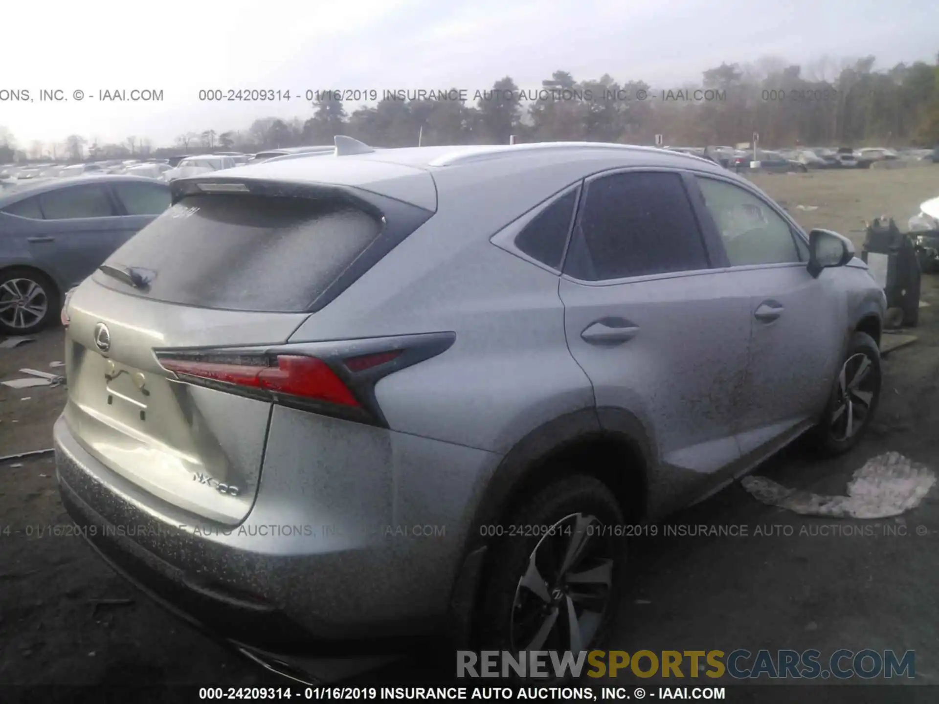 4 Photograph of a damaged car JTJBARBZ2K2199577 LEXUS NX 2019