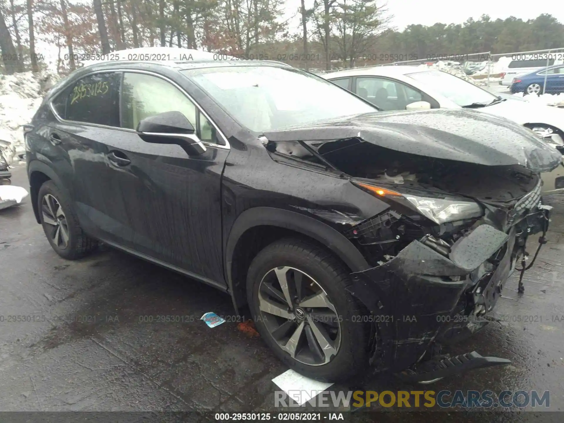 1 Photograph of a damaged car JTJBARBZ2K2204146 LEXUS NX 2019