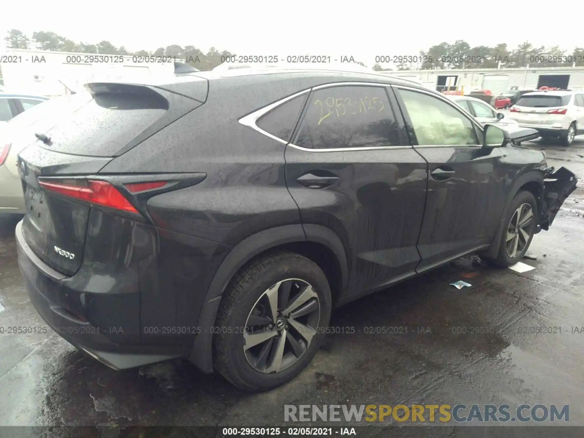 4 Photograph of a damaged car JTJBARBZ2K2204146 LEXUS NX 2019