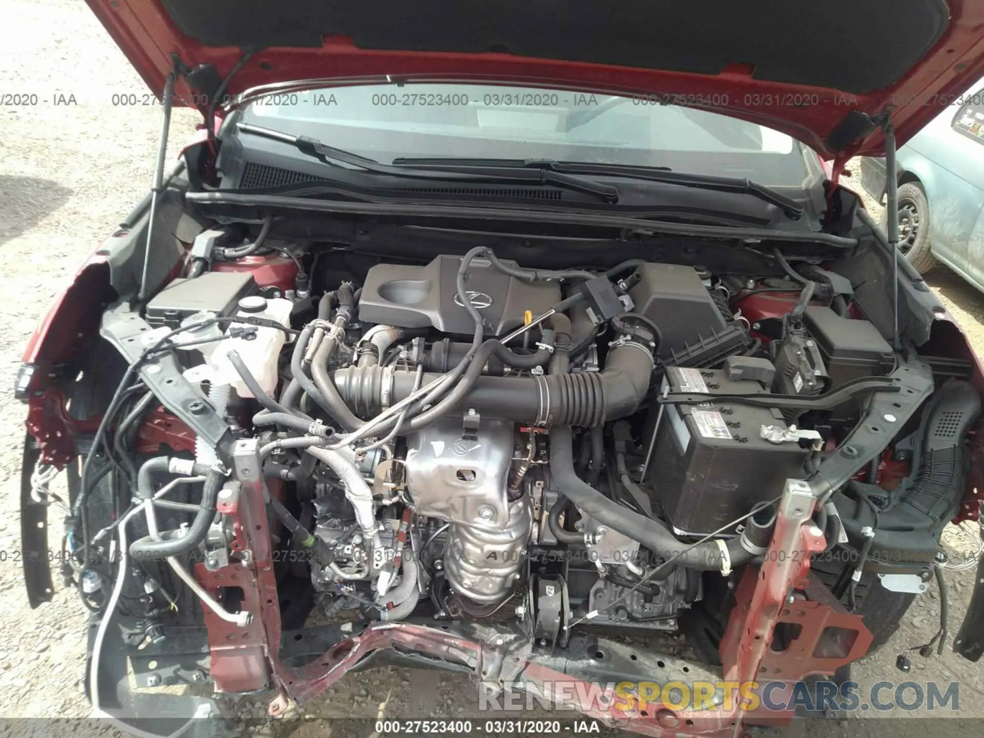 10 Photograph of a damaged car JTJBARBZ2K2204745 LEXUS NX 2019