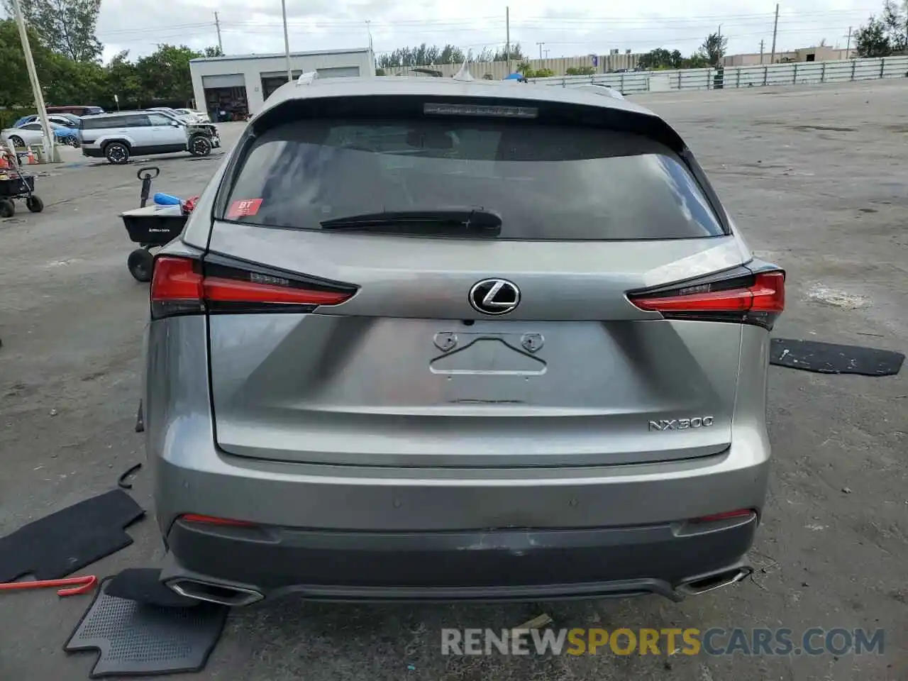 6 Photograph of a damaged car JTJBARBZ2K2206821 LEXUS NX 2019