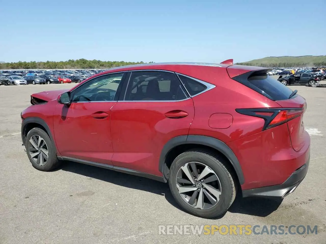 2 Photograph of a damaged car JTJBARBZ2K2208634 LEXUS NX 2019