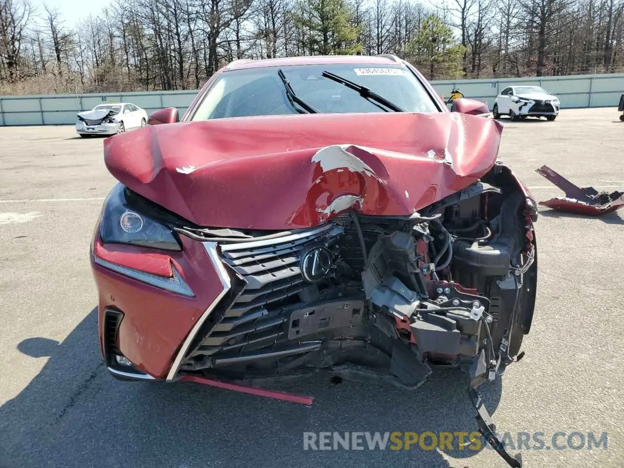 5 Photograph of a damaged car JTJBARBZ2K2208634 LEXUS NX 2019