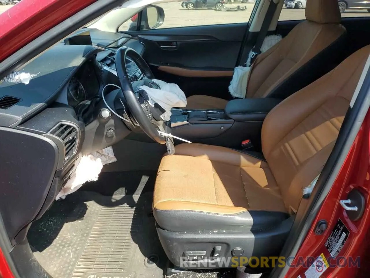 7 Photograph of a damaged car JTJBARBZ2K2208634 LEXUS NX 2019