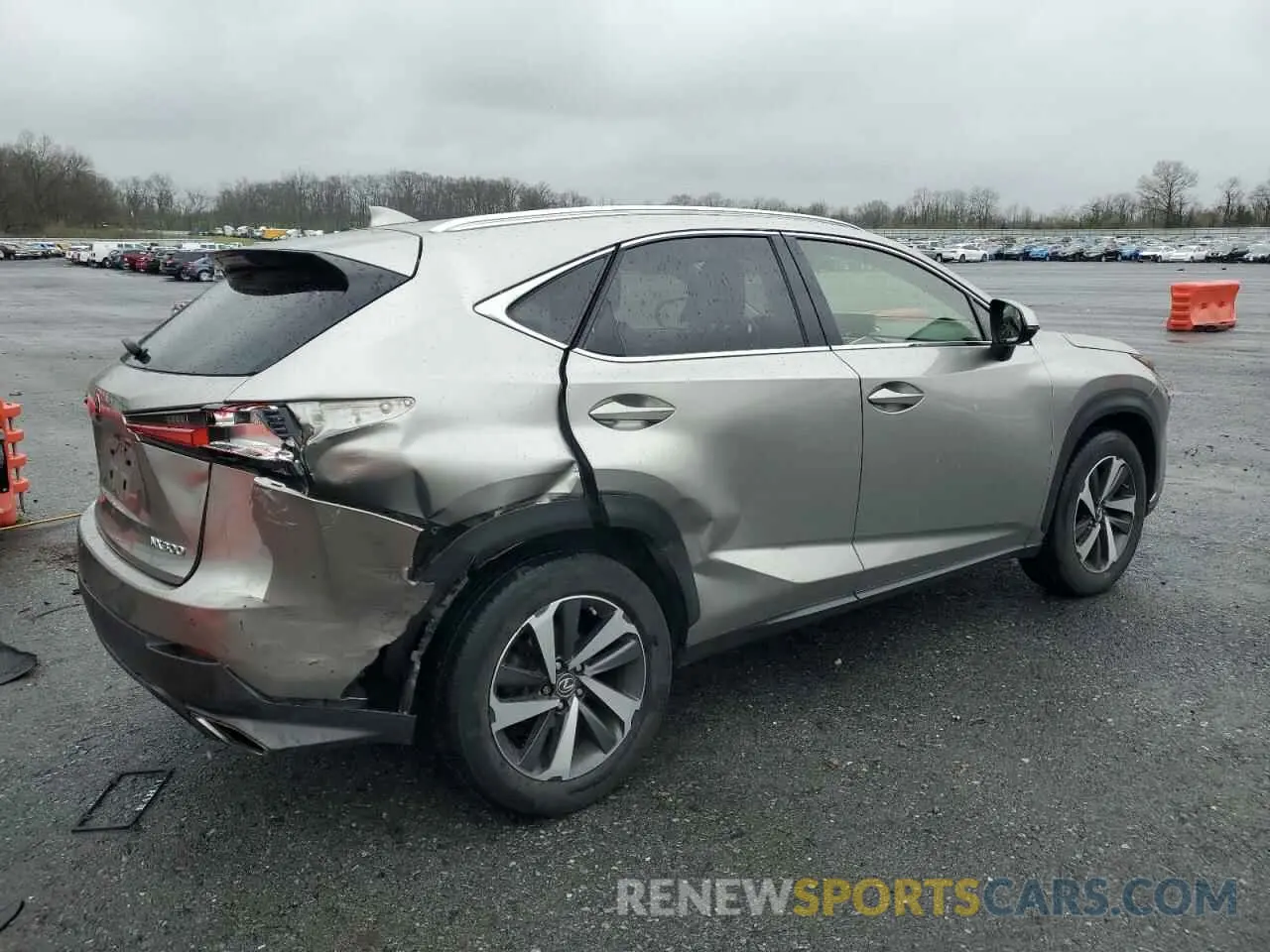 3 Photograph of a damaged car JTJBARBZ2K2208696 LEXUS NX 2019