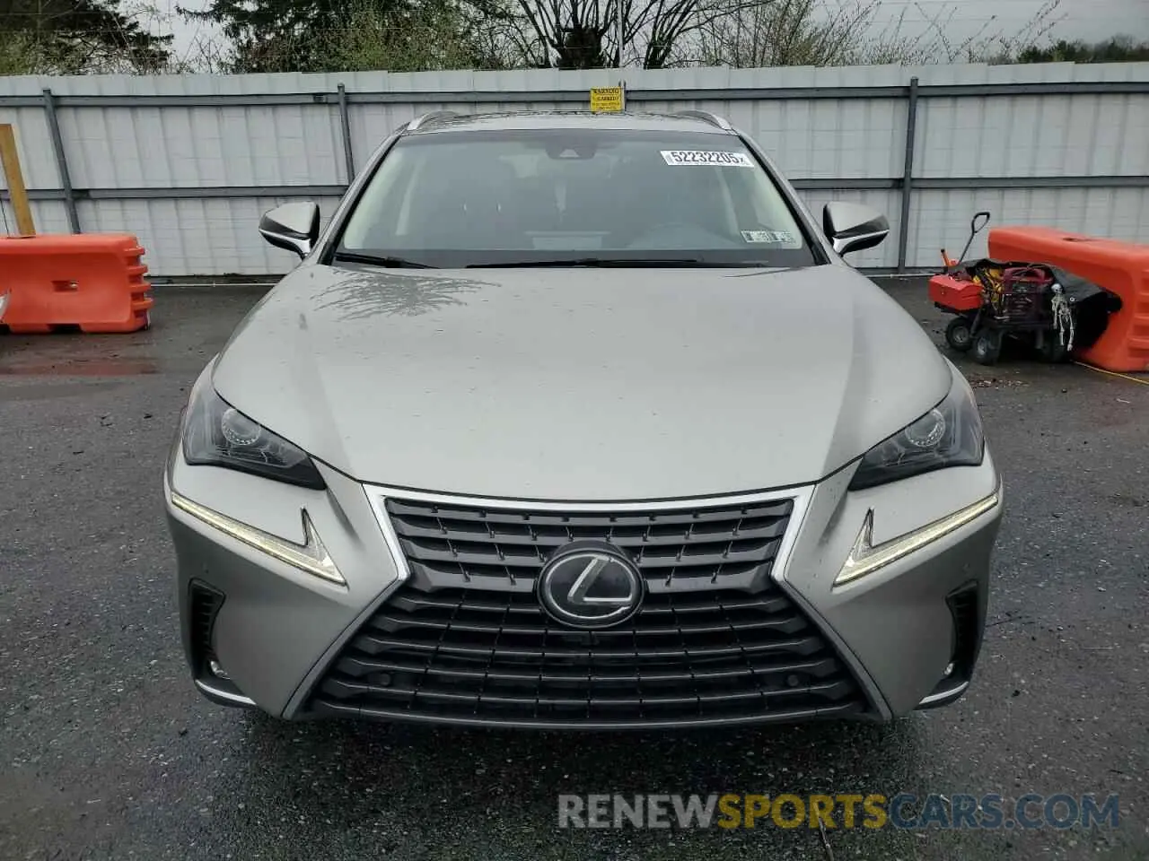 5 Photograph of a damaged car JTJBARBZ2K2208696 LEXUS NX 2019