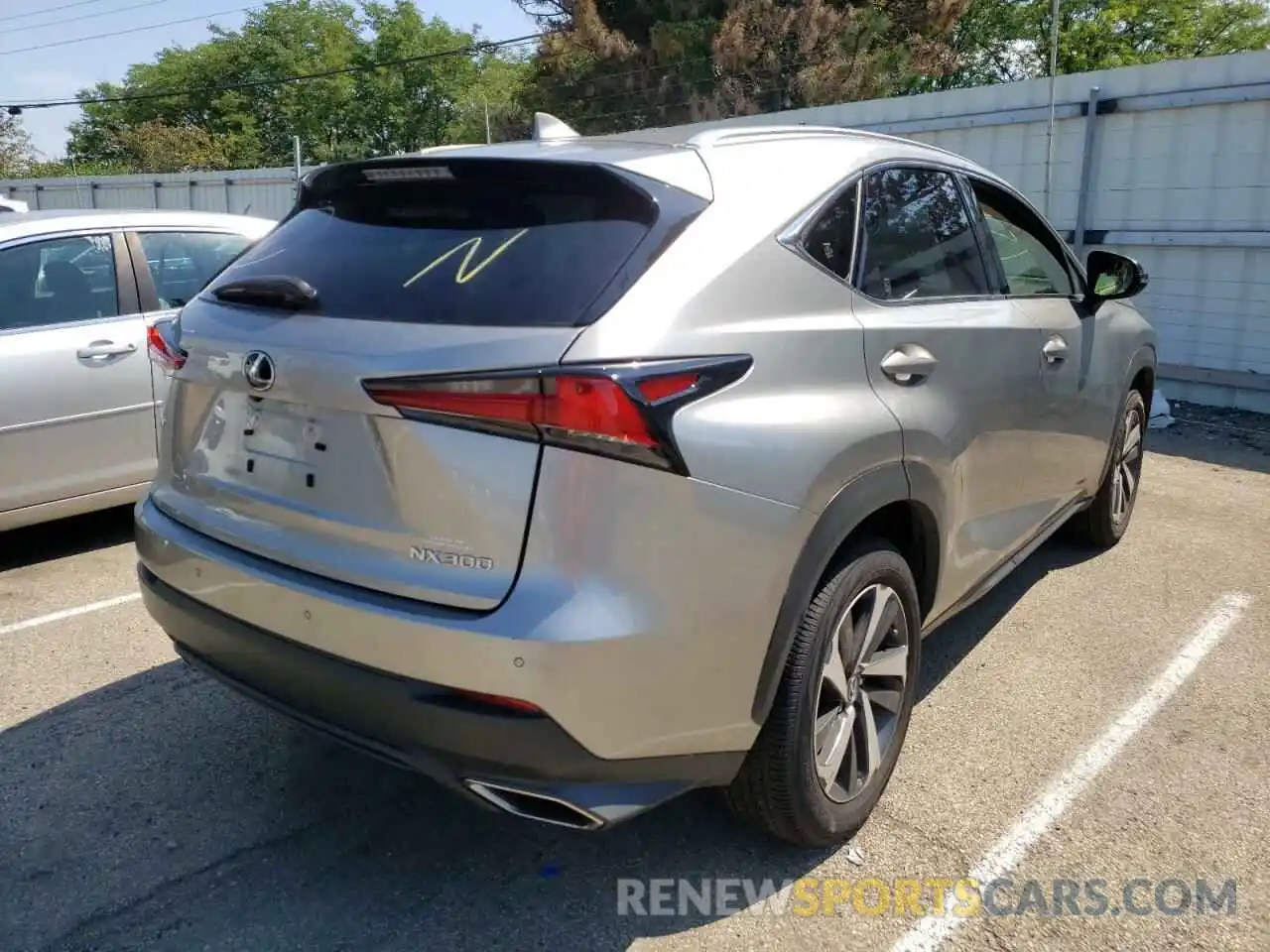 4 Photograph of a damaged car JTJBARBZ2K2209850 LEXUS NX 2019