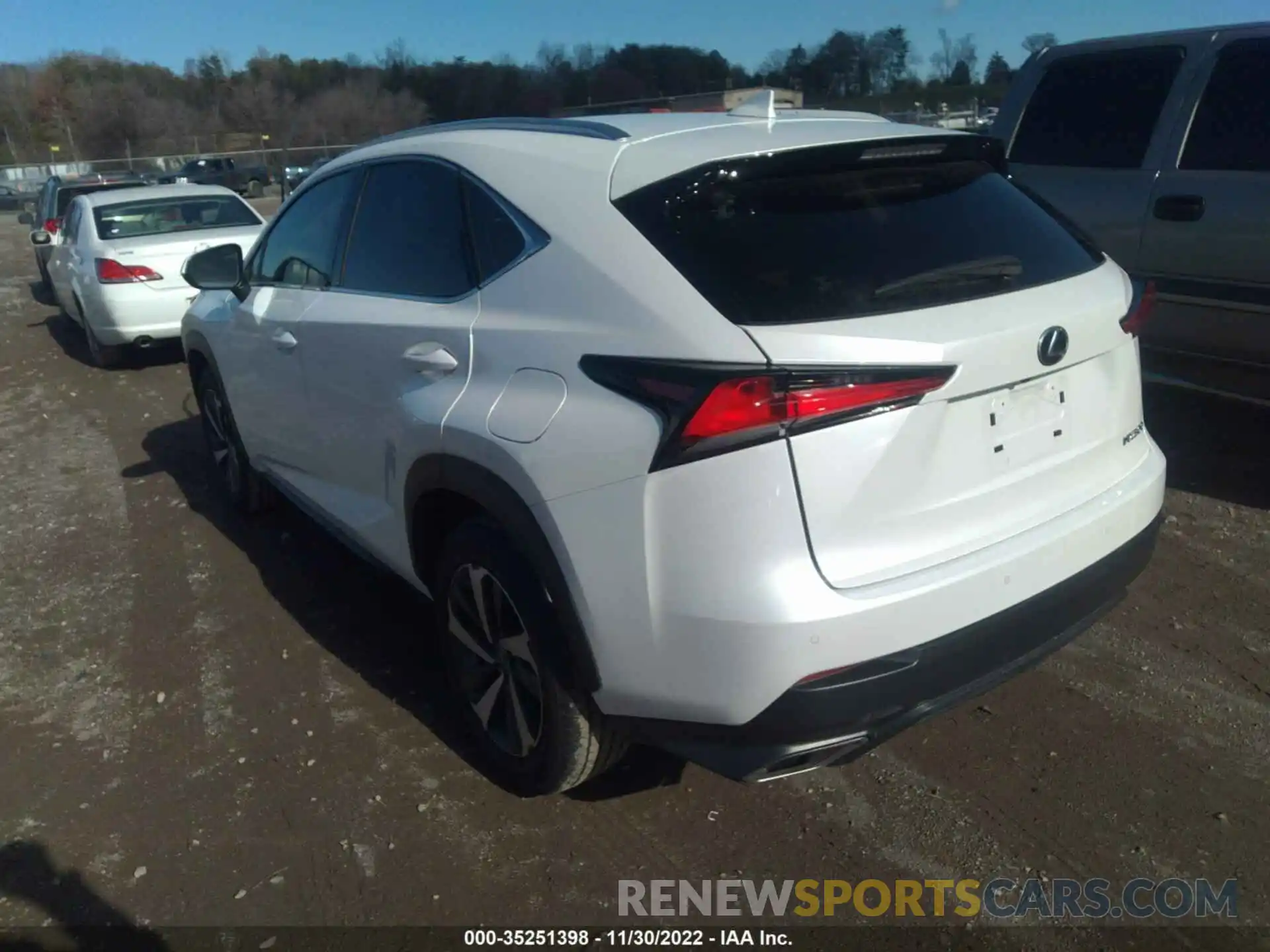 3 Photograph of a damaged car JTJBARBZ2K2210254 LEXUS NX 2019