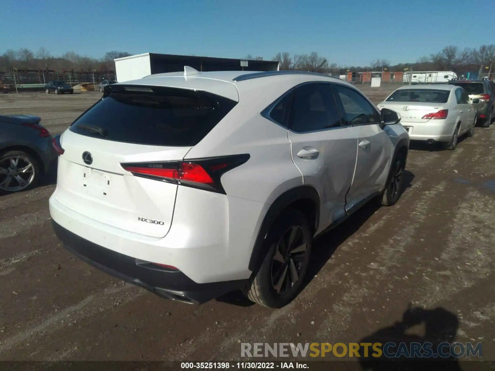 4 Photograph of a damaged car JTJBARBZ2K2210254 LEXUS NX 2019