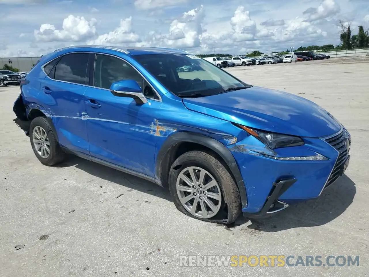 4 Photograph of a damaged car JTJBARBZ3K2186398 LEXUS NX 2019