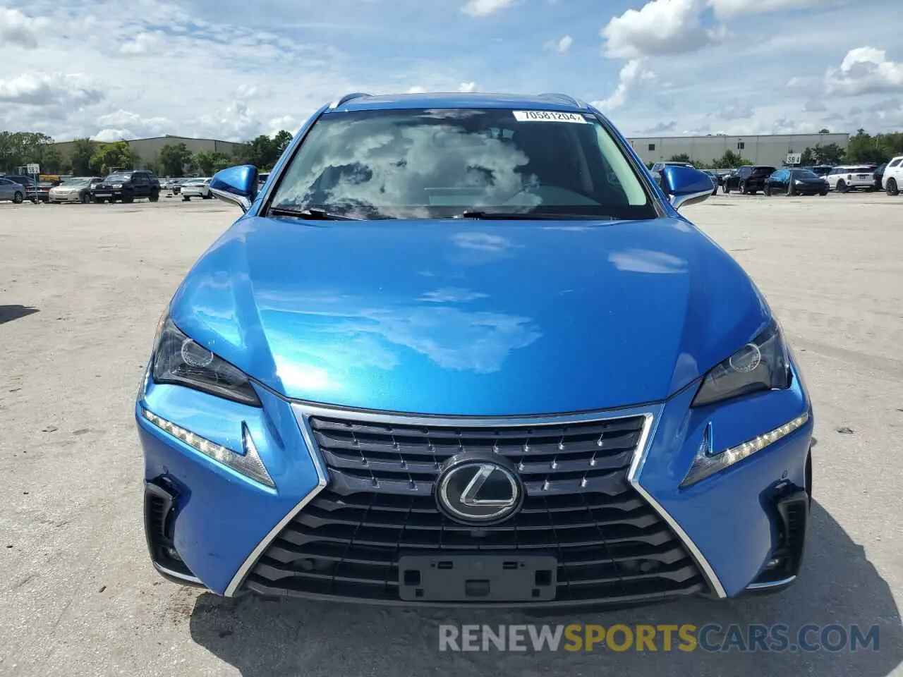 5 Photograph of a damaged car JTJBARBZ3K2186398 LEXUS NX 2019