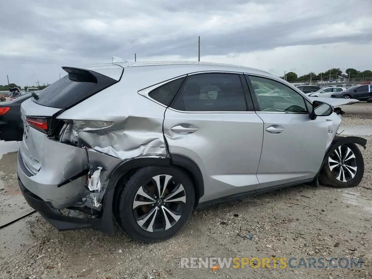 3 Photograph of a damaged car JTJBARBZ3K2189396 LEXUS NX 2019