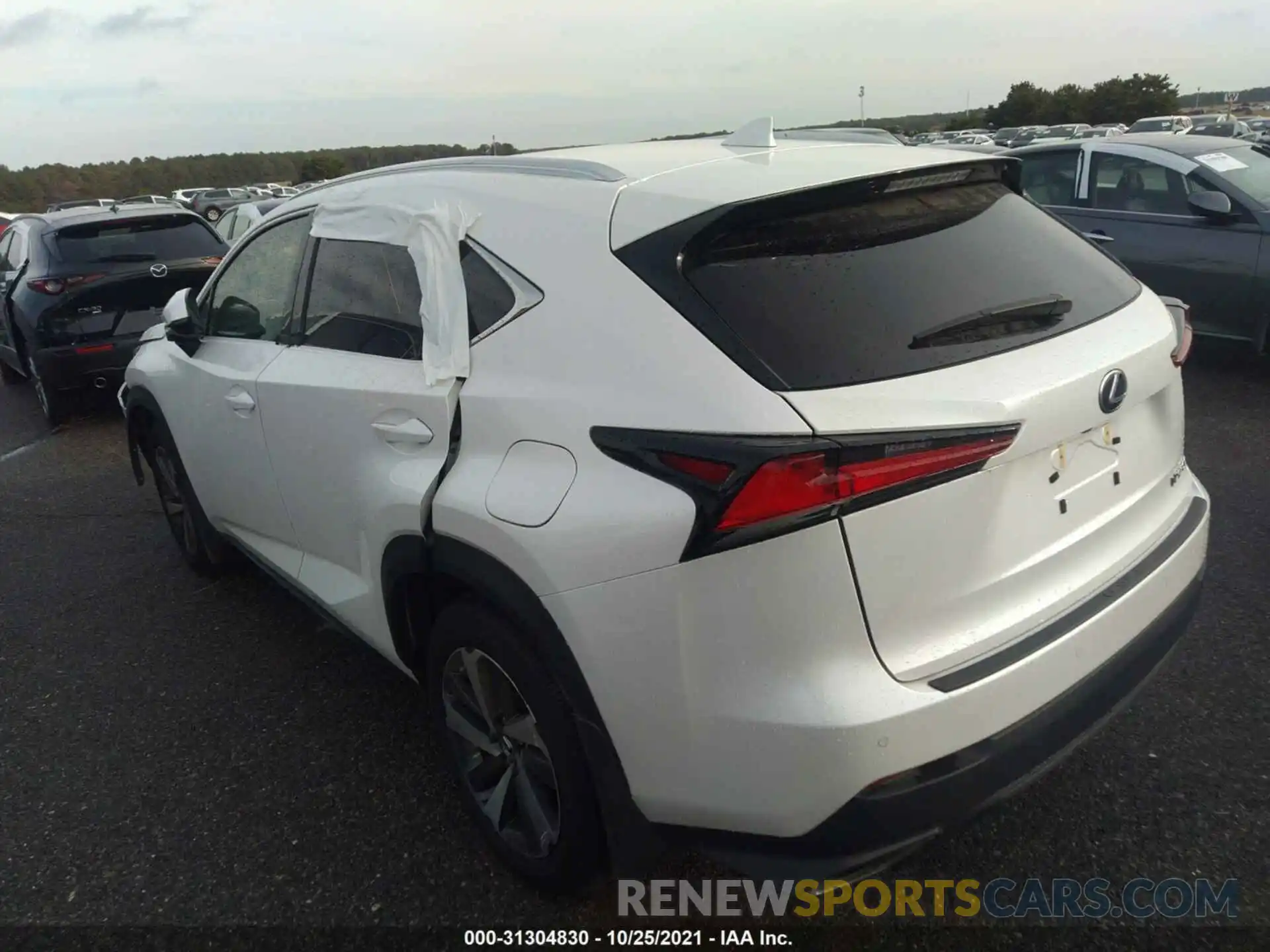 3 Photograph of a damaged car JTJBARBZ3K2196705 LEXUS NX 2019