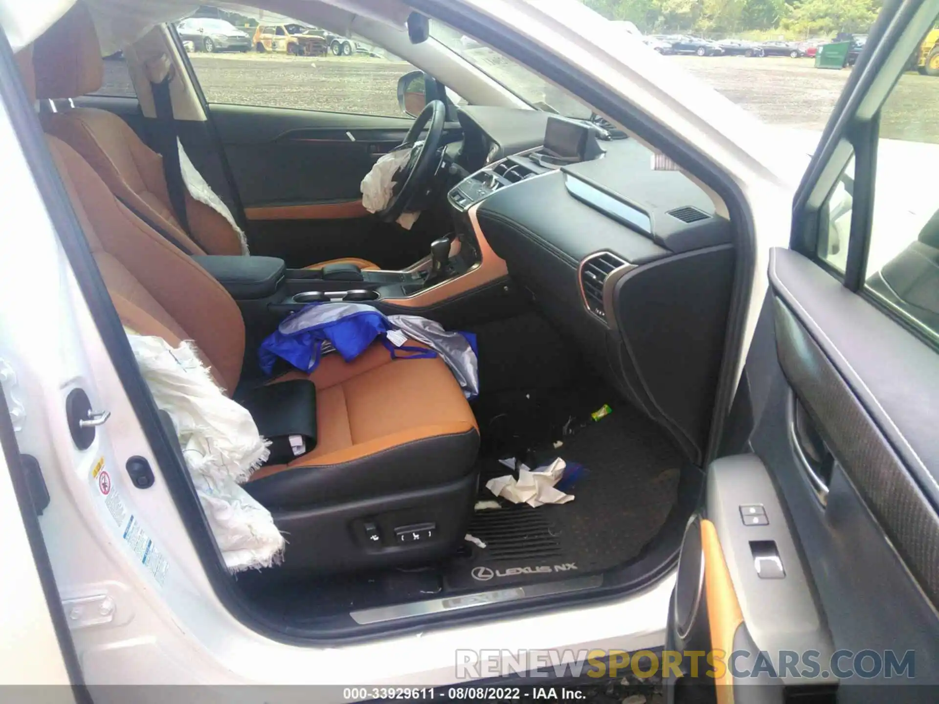 5 Photograph of a damaged car JTJBARBZ3K2199992 LEXUS NX 2019