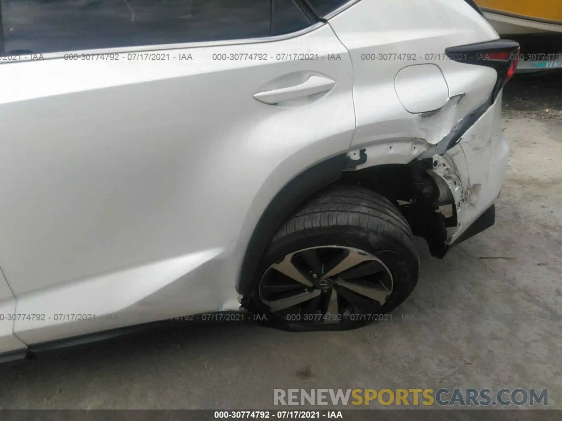 6 Photograph of a damaged car JTJBARBZ3K2208397 LEXUS NX 2019