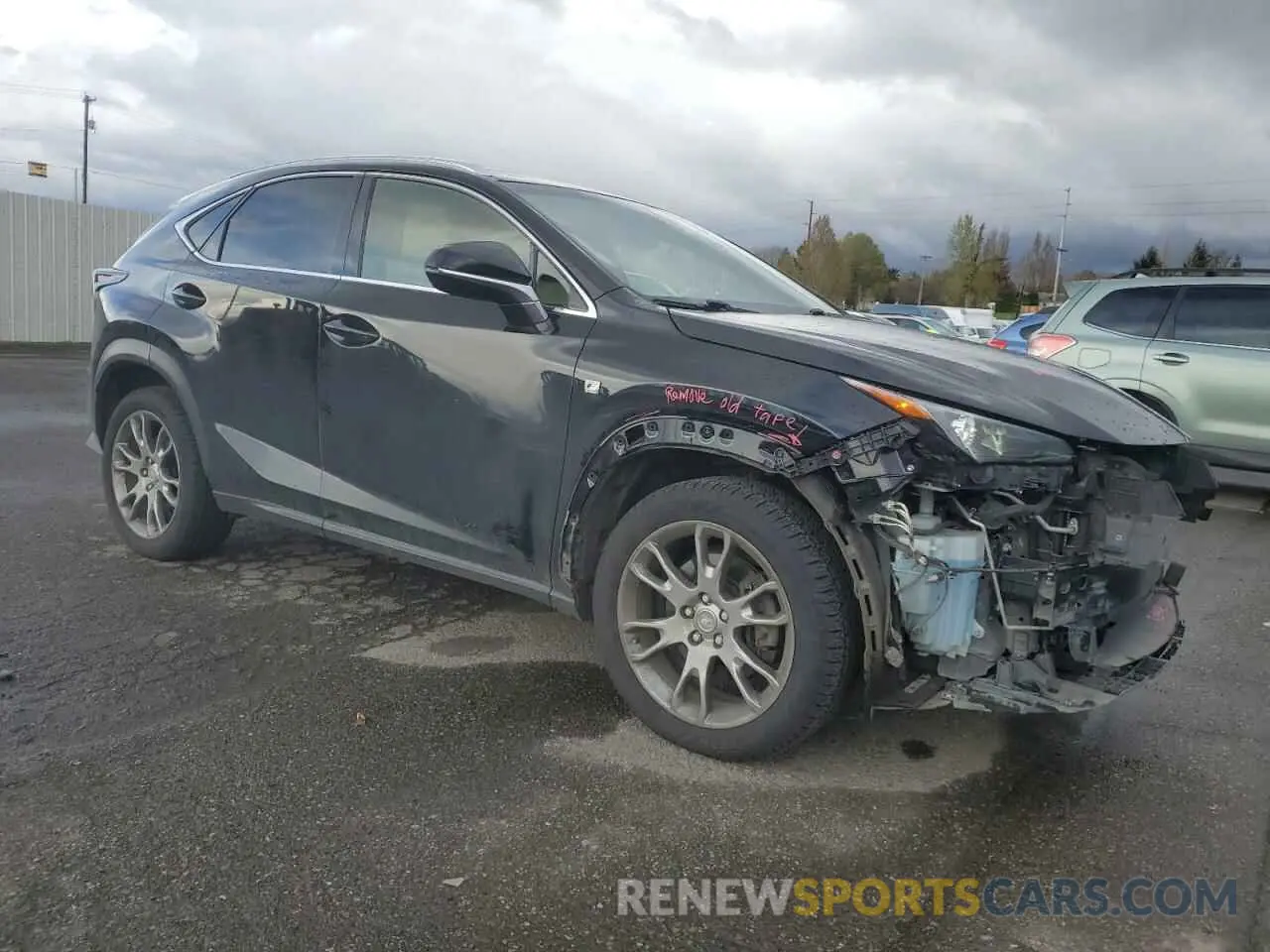 4 Photograph of a damaged car JTJBARBZ3K2211753 LEXUS NX 2019