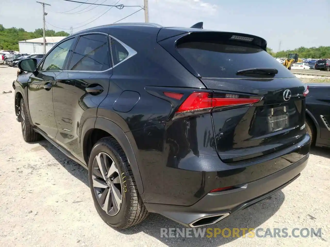 3 Photograph of a damaged car JTJBARBZ4K2183963 LEXUS NX 2019