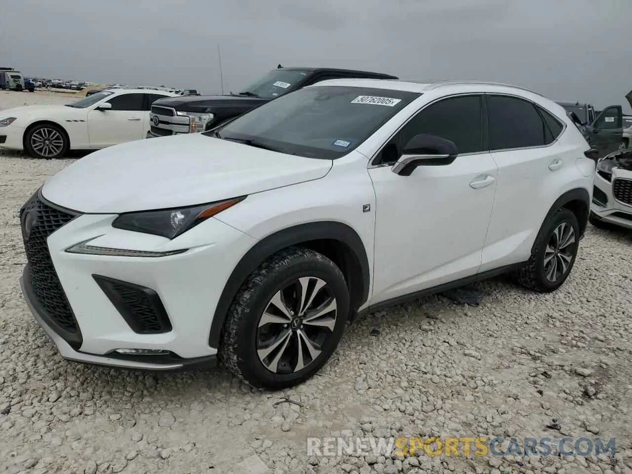 1 Photograph of a damaged car JTJBARBZ4K2186166 LEXUS NX 2019