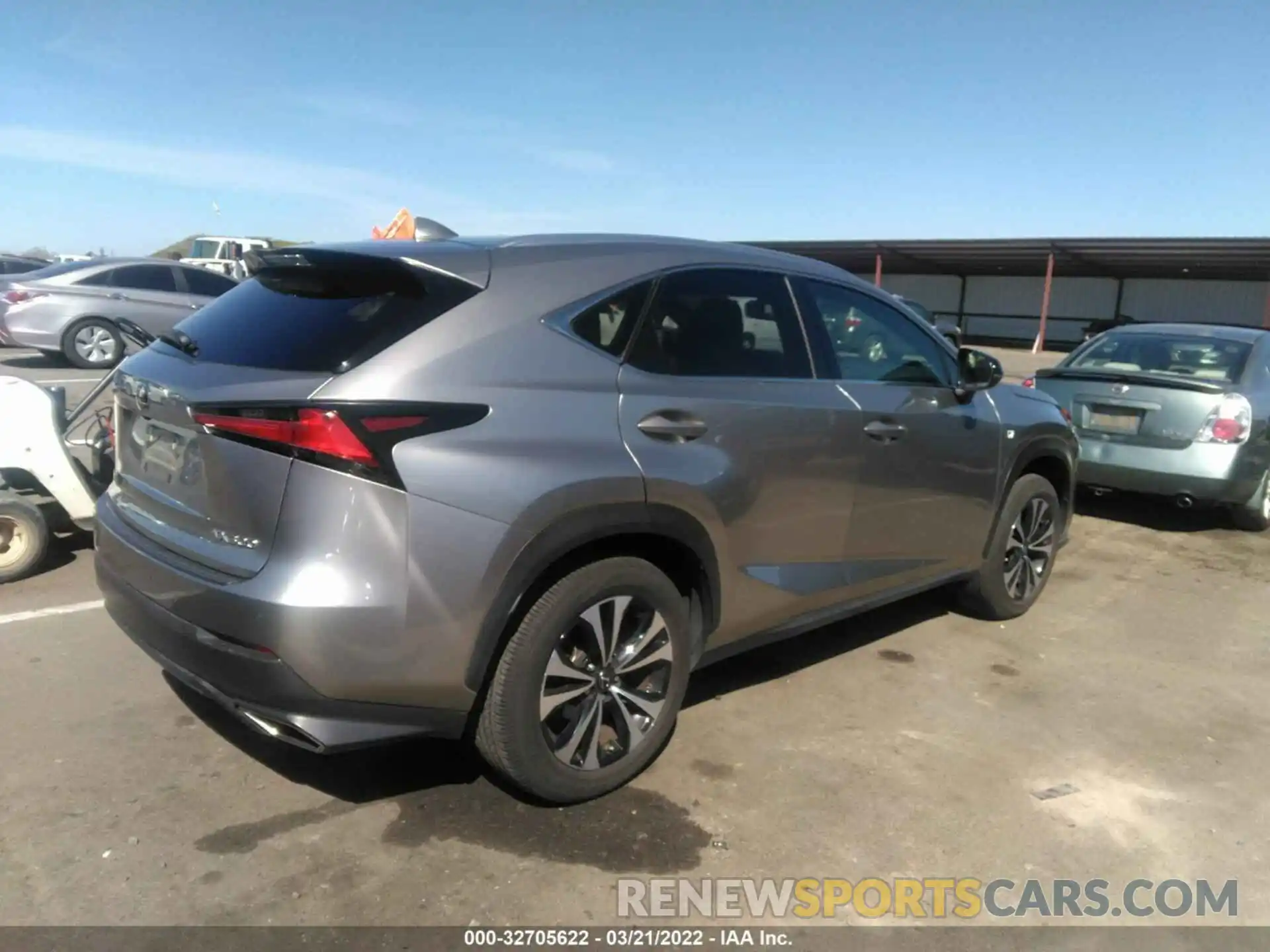 4 Photograph of a damaged car JTJBARBZ4K2186507 LEXUS NX 2019