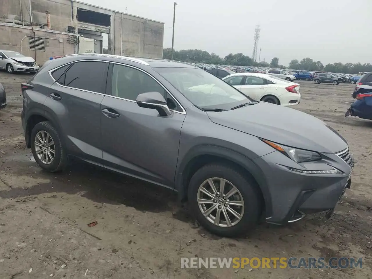 4 Photograph of a damaged car JTJBARBZ4K2190038 LEXUS NX 2019