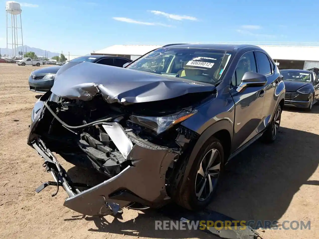 2 Photograph of a damaged car JTJBARBZ4K2191352 LEXUS NX 2019