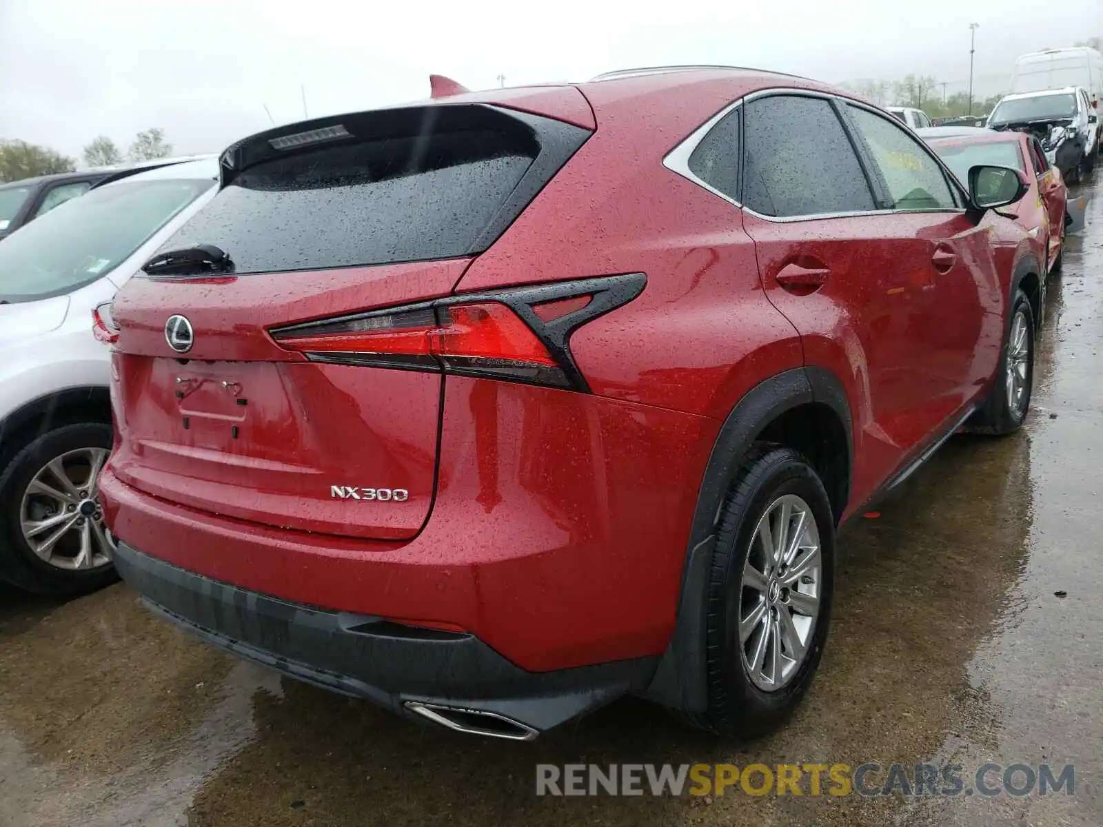 4 Photograph of a damaged car JTJBARBZ4K2204066 LEXUS NX 2019