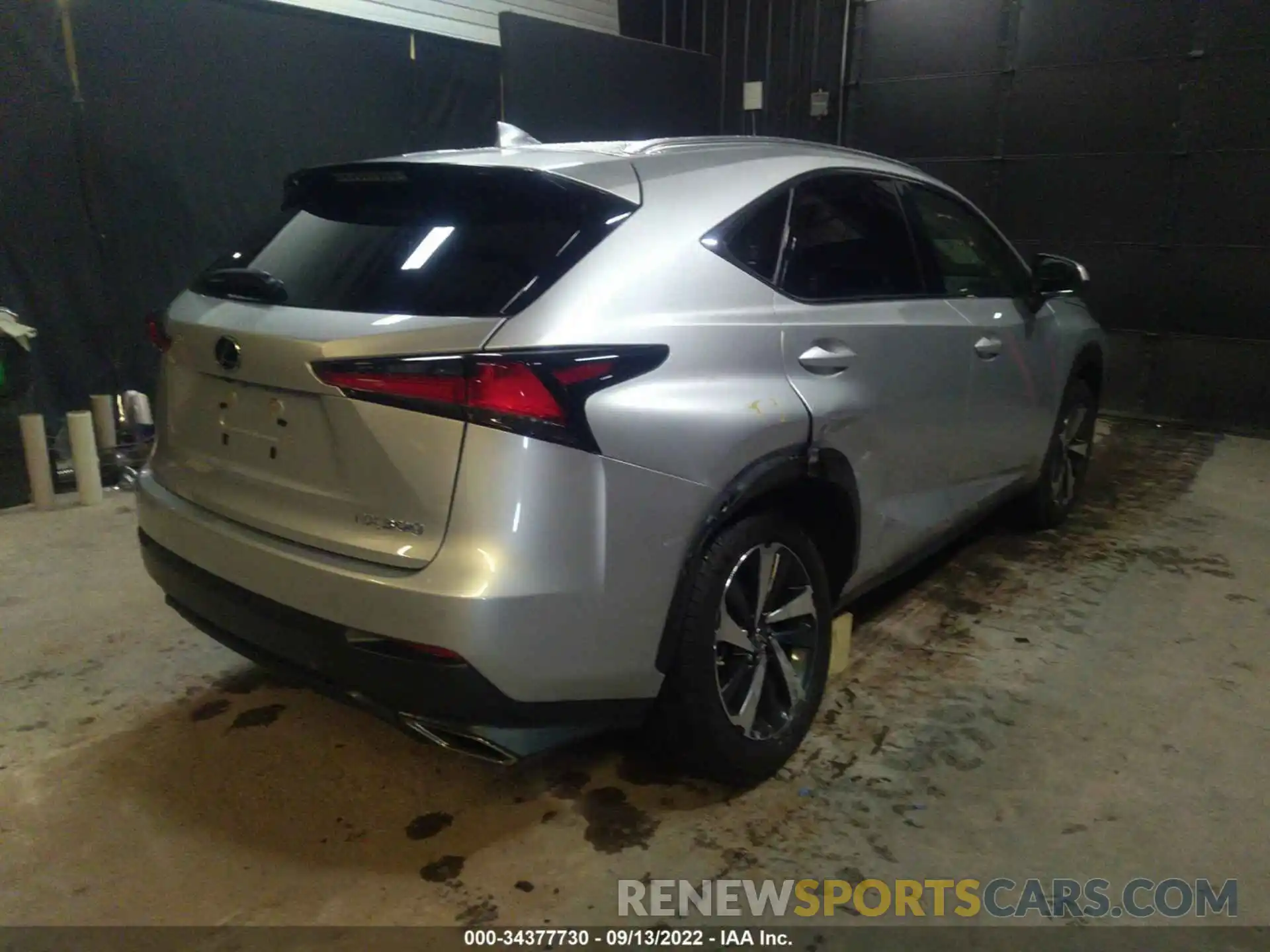 4 Photograph of a damaged car JTJBARBZ4K2216346 LEXUS NX 2019