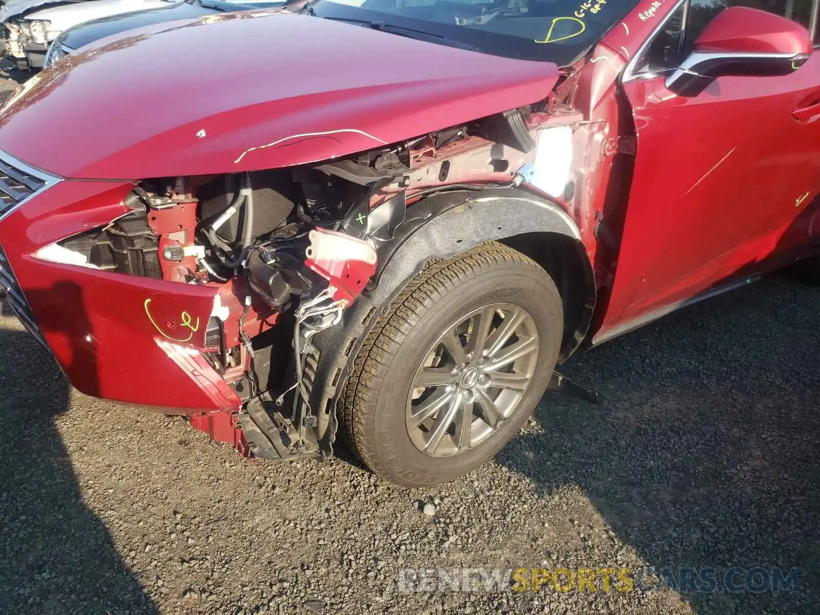 9 Photograph of a damaged car JTJBARBZ5K2180697 LEXUS NX 2019