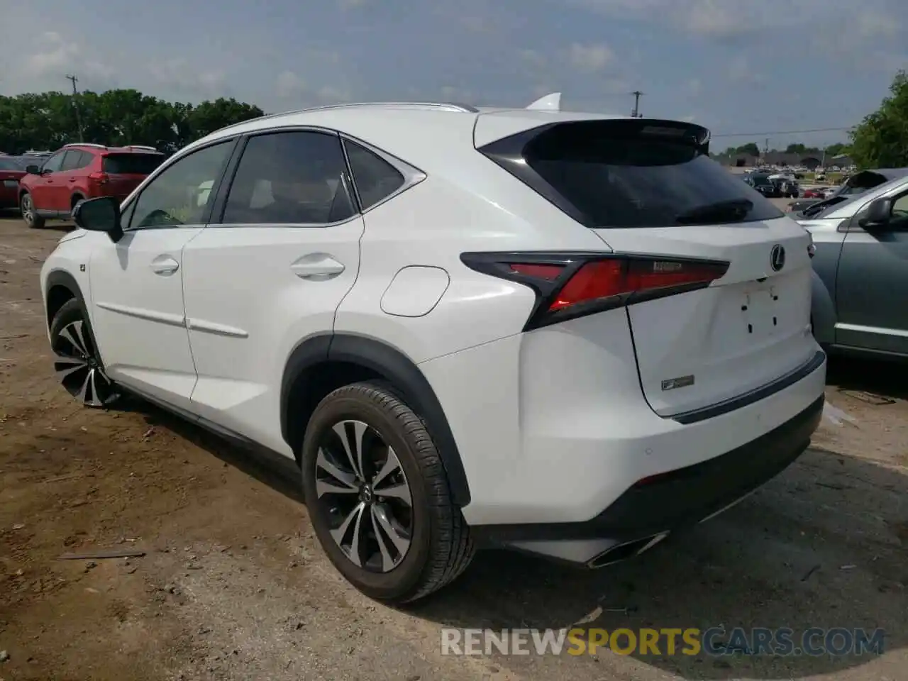 3 Photograph of a damaged car JTJBARBZ5K2184670 LEXUS NX 2019