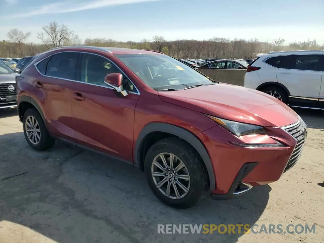 4 Photograph of a damaged car JTJBARBZ5K2189772 LEXUS NX 2019