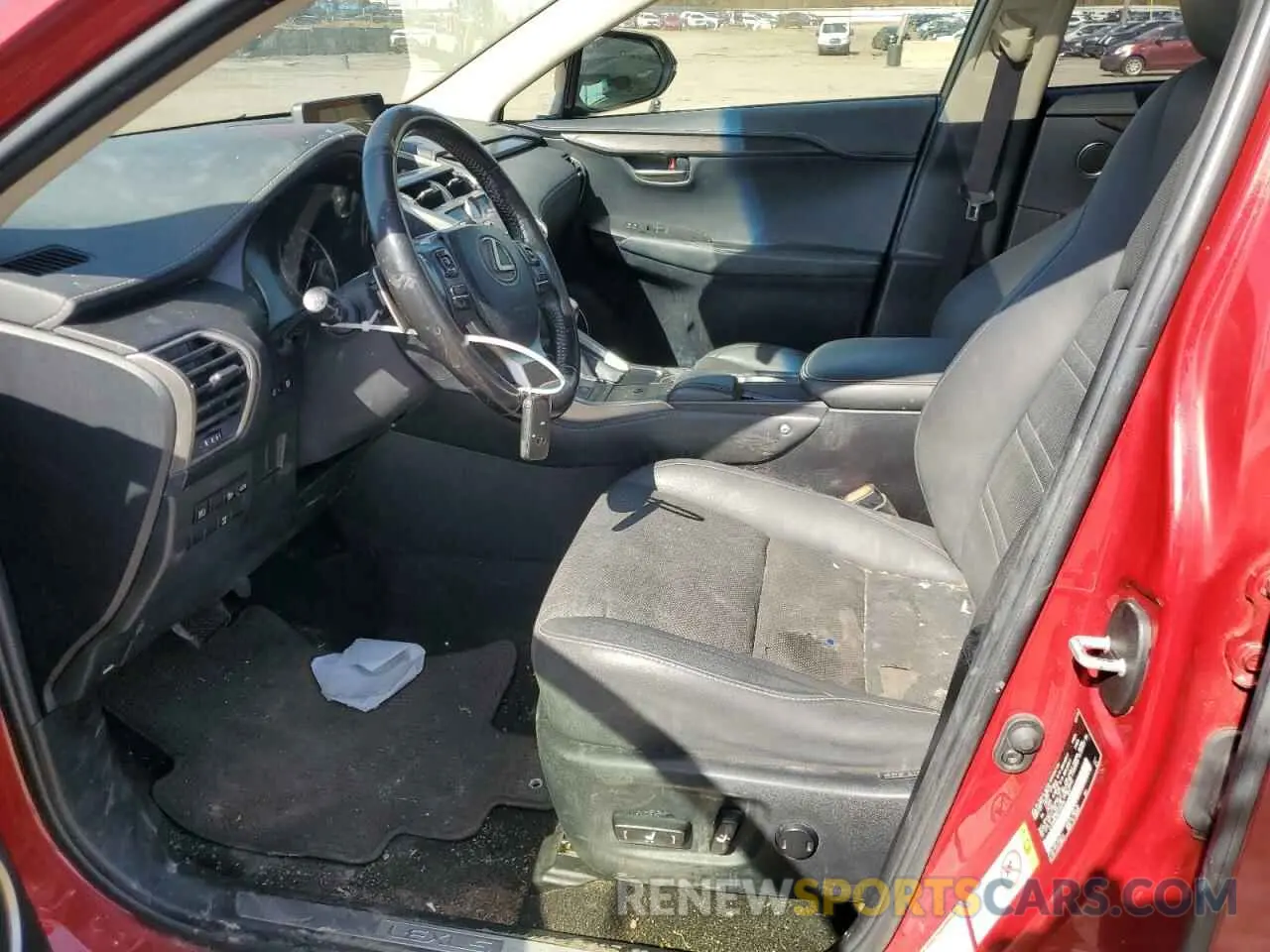 7 Photograph of a damaged car JTJBARBZ5K2189772 LEXUS NX 2019