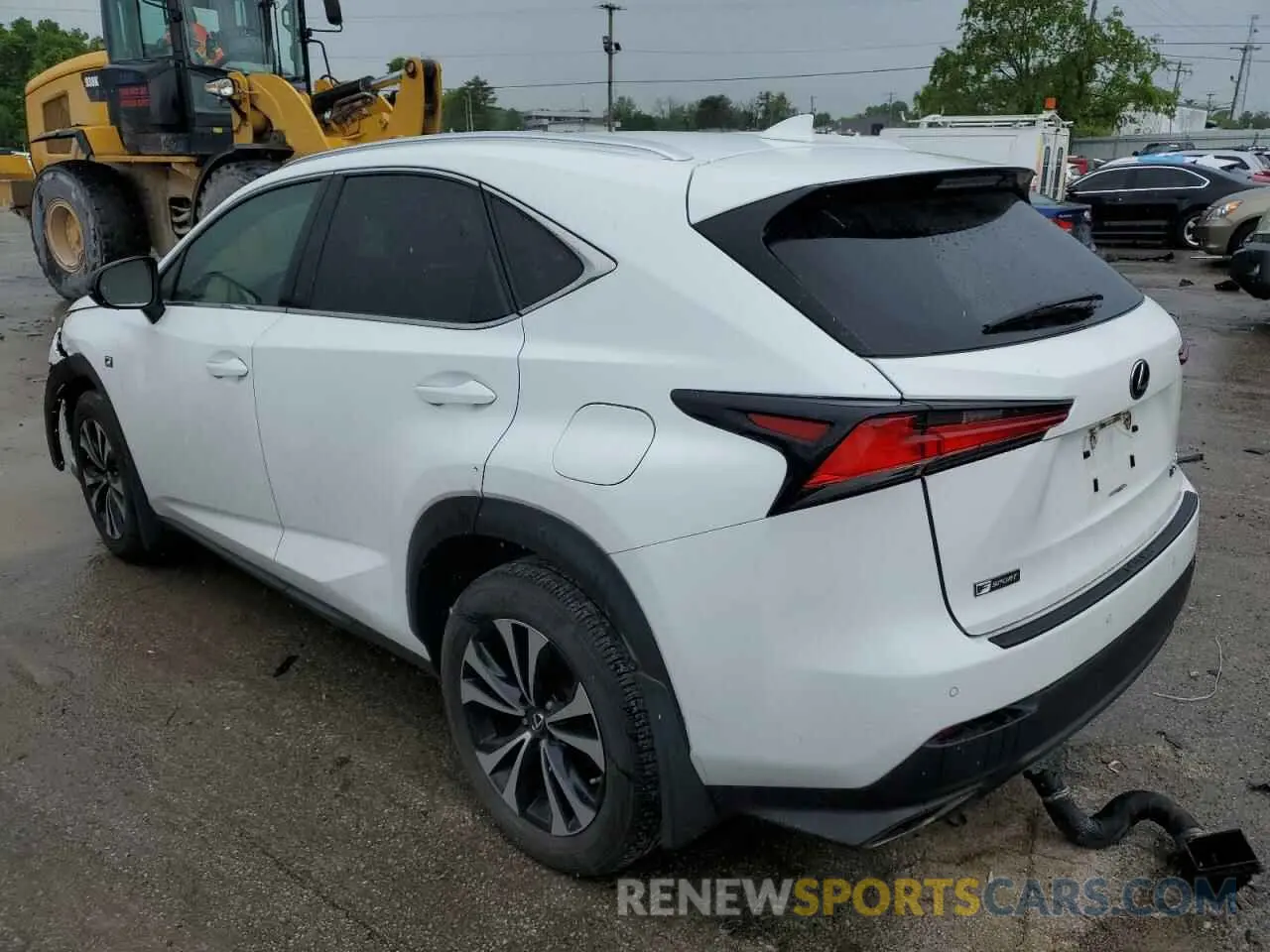 2 Photograph of a damaged car JTJBARBZ5K2192588 LEXUS NX 2019