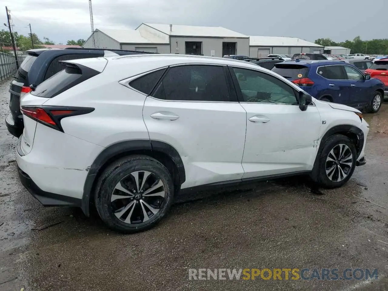 3 Photograph of a damaged car JTJBARBZ5K2192588 LEXUS NX 2019