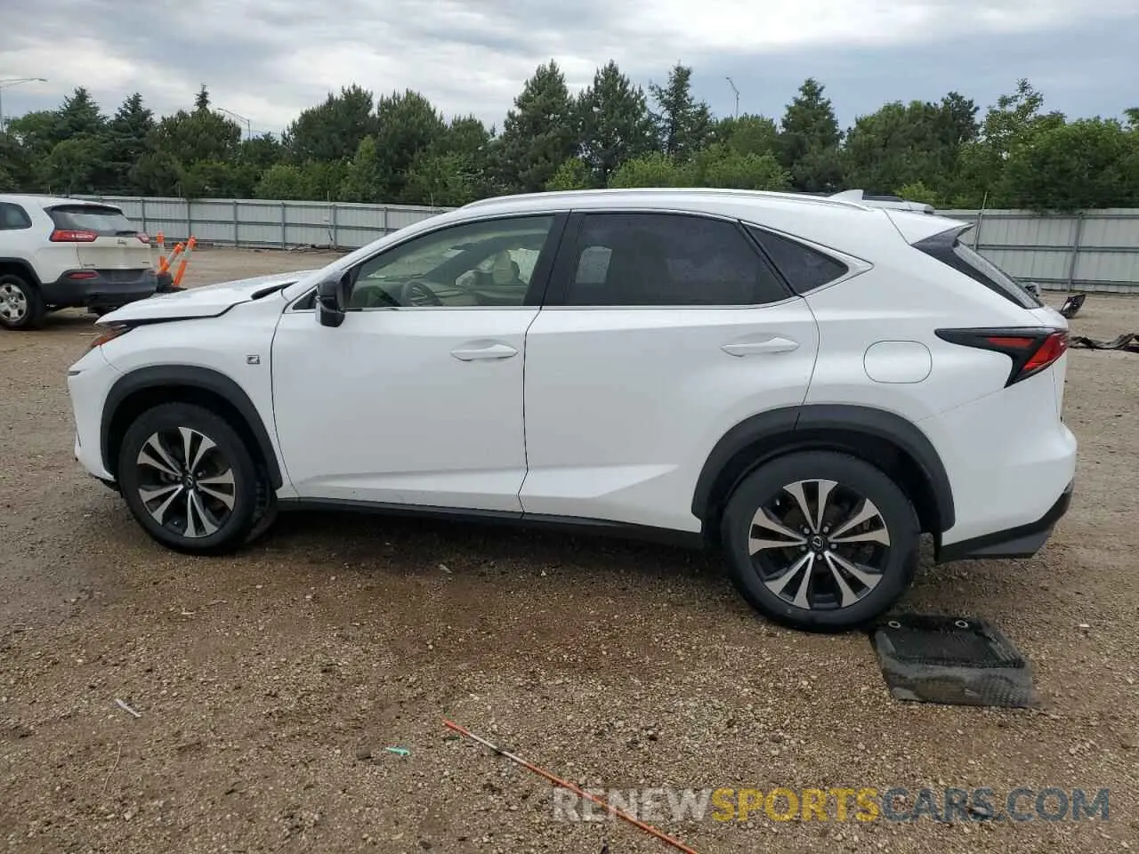 2 Photograph of a damaged car JTJBARBZ5K2197256 LEXUS NX 2019