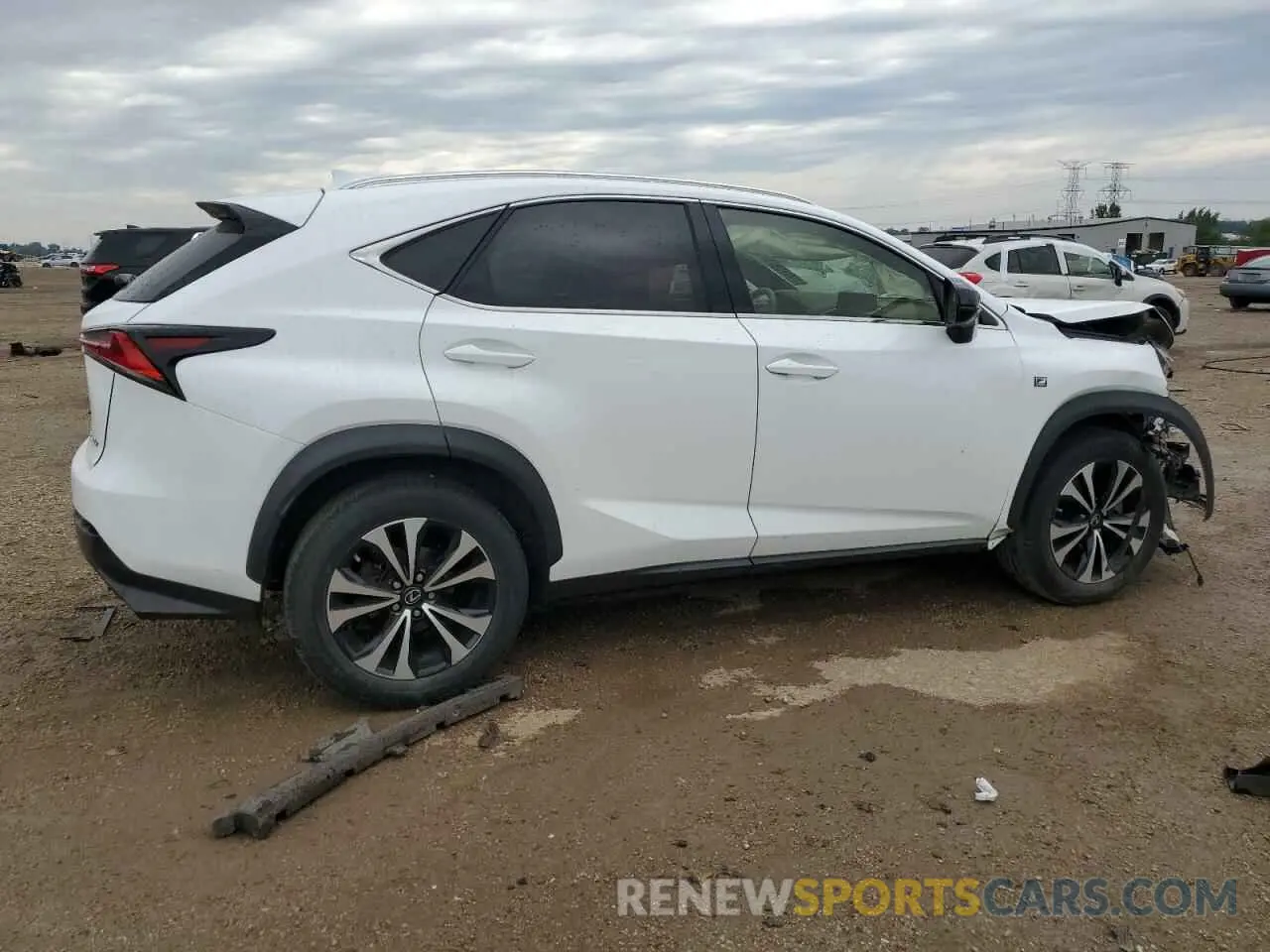3 Photograph of a damaged car JTJBARBZ5K2197256 LEXUS NX 2019