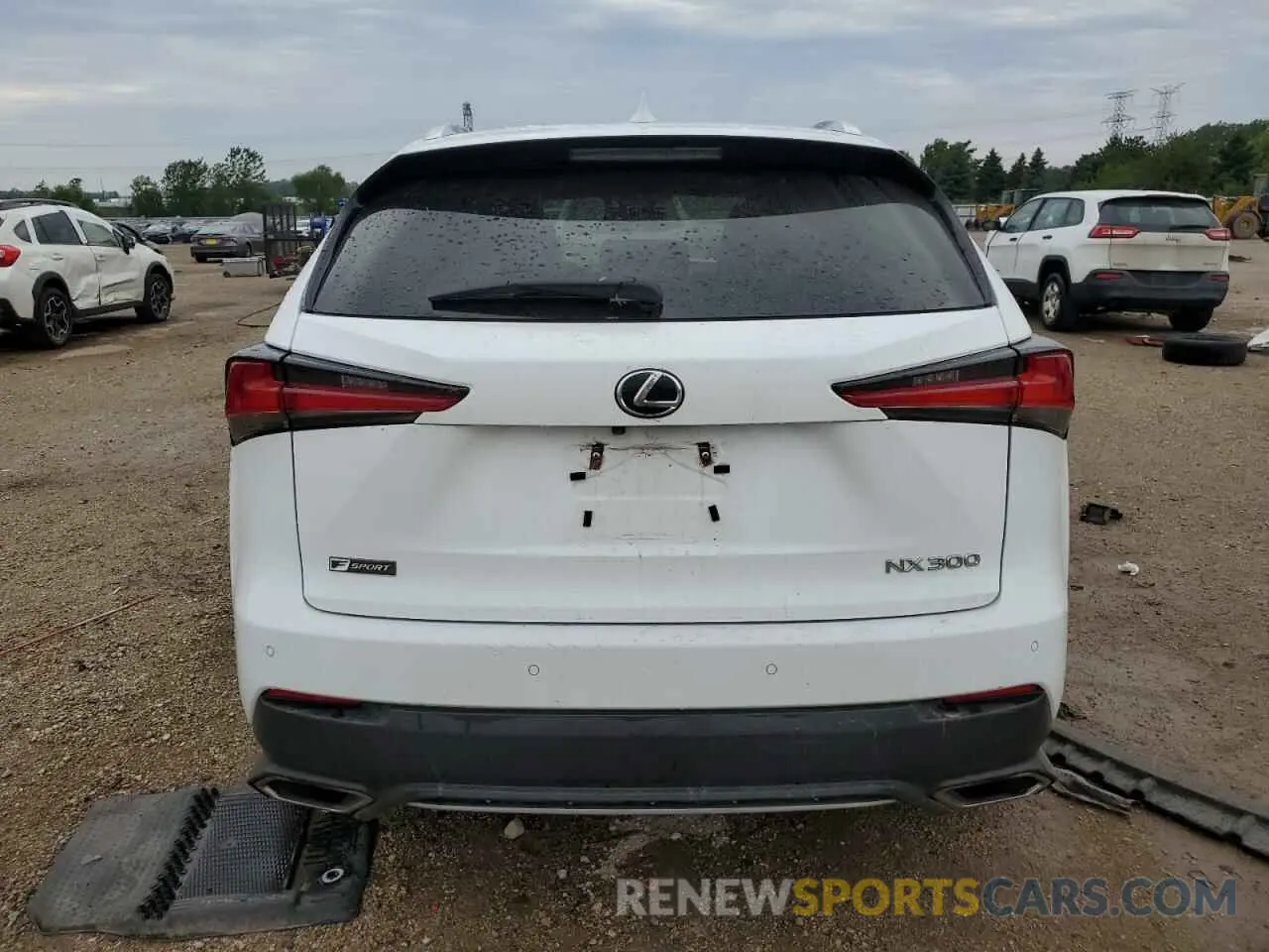6 Photograph of a damaged car JTJBARBZ5K2197256 LEXUS NX 2019