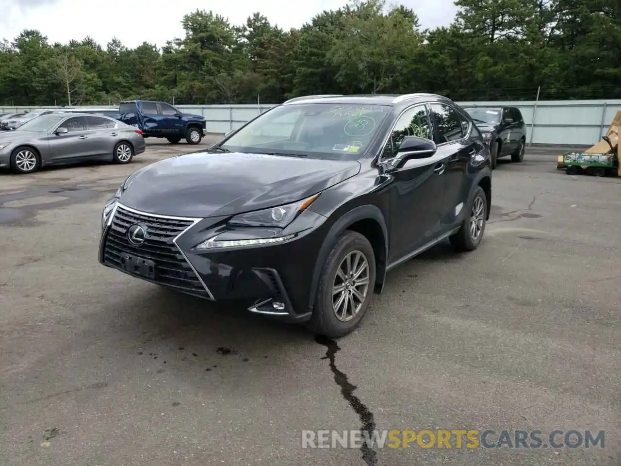 2 Photograph of a damaged car JTJBARBZ5K2197581 LEXUS NX 2019