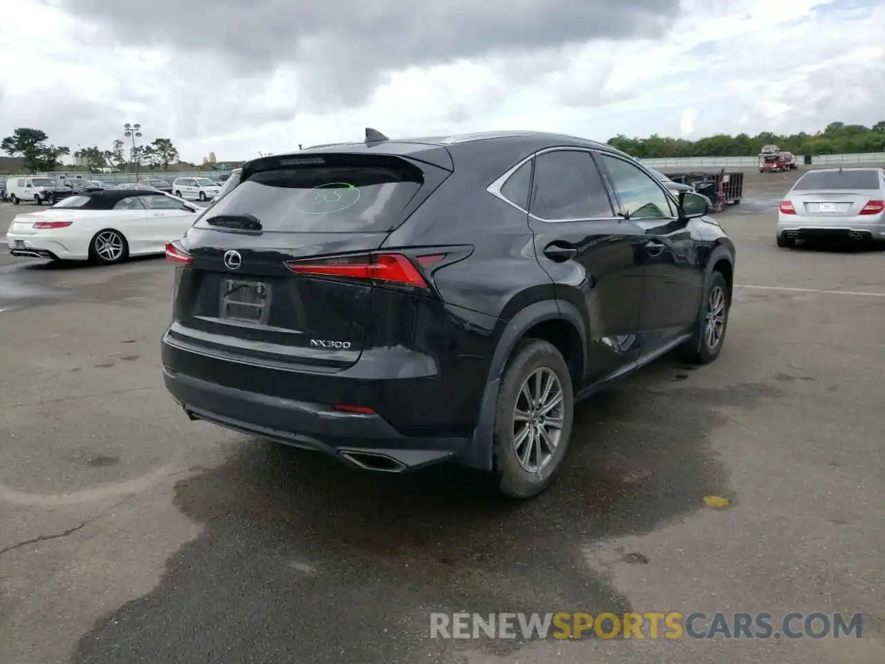 4 Photograph of a damaged car JTJBARBZ5K2197581 LEXUS NX 2019