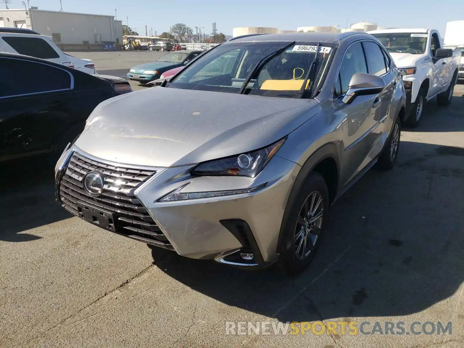 2 Photograph of a damaged car JTJBARBZ5K2199251 LEXUS NX 2019